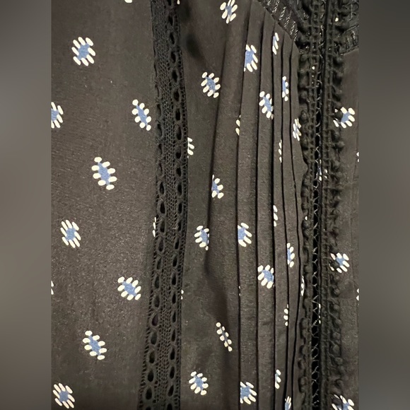 Veronica Beard Jasmine Silk Boho Dress. Lace and Macrame insets. EUC! - Picture 16 of 16